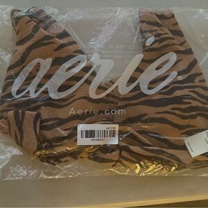 [Aerie] NWT Tiger Print Bikini Top